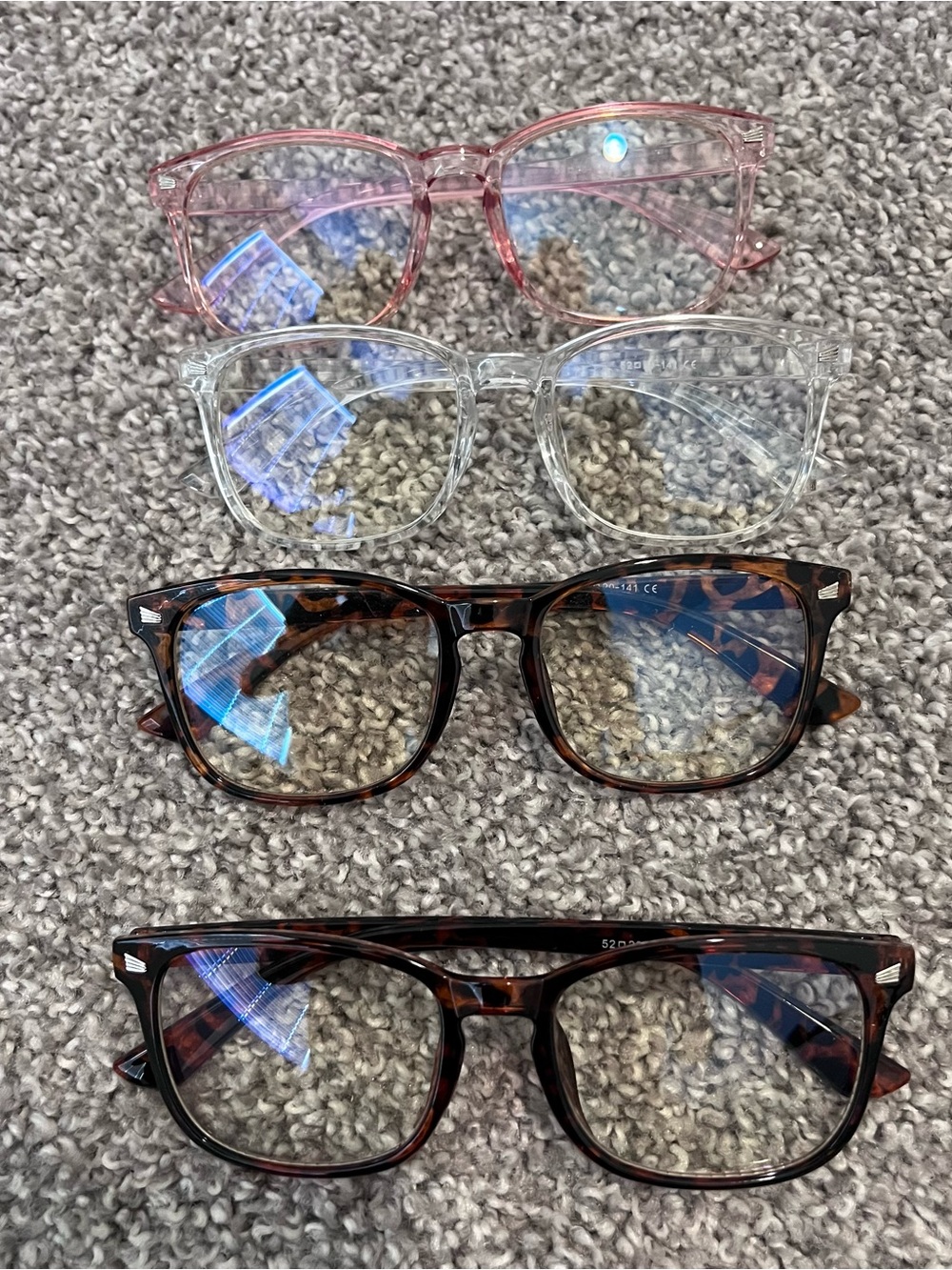 Women’s Clear and Tortoiseshell Blue Light Blocking Glasses